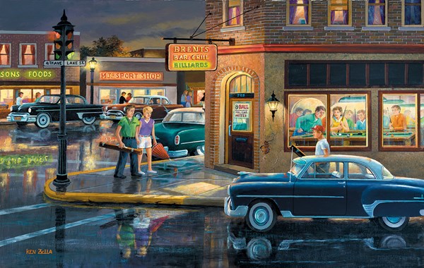 SunsOut (37767) - Ken Zylla: "Small Town Saturday Night" - 550 pezzi