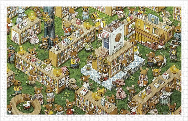 Pintoo (h1023) - "Smart, The Bookstore" - 1000 pezzi