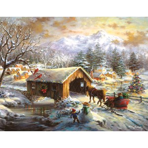 SunsOut (19319) - Nicky Boehme: "Over the Covered Bridge" - 1000 pezzi