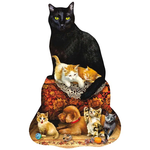 SunsOut (95048) - Lori Schory: "Family Ottoman" - 1000 pezzi