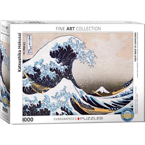 Eurographics (6000-1545) - Hokusai: "Great Wave of Kanagawa" - 1000 pezzi
