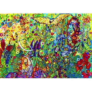 Bluebird Puzzle (70409) - Sally Rich: "The Rainforest" - 1500 pezzi