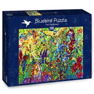 Bluebird Puzzle (70409) - Sally Rich: "The Rainforest" - 1500 pezzi