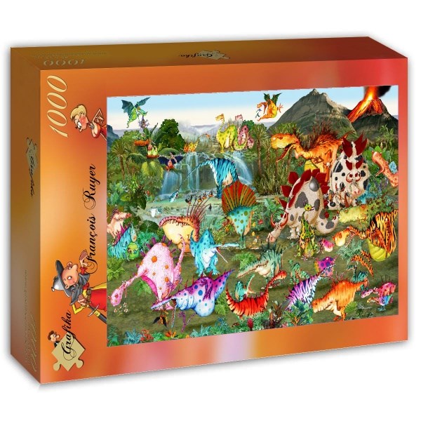 Grafika (t-00942) - François Ruyer: "Prehistory" - 1000 pezzi