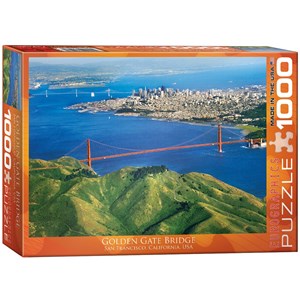 Eurographics (6000-0548) - "Golden Gate Bridge, CA" - 1000 pezzi