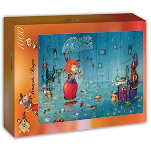 Grafika (t-00939) - François Ruyer: "Wet Witch" - 1000 pezzi