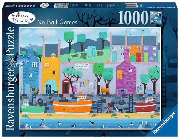 Ravensburger (16427) - Ailsa Black: "No Ball Games" - 1000 pezzi