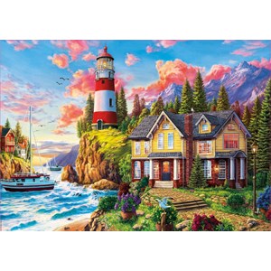 Educa (18507) - "Lighthouse Near The Ocean" - 3000 pezzi