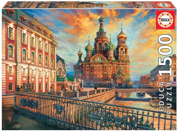 Educa (18501) - "Saint Petersburg" - 1500 pezzi