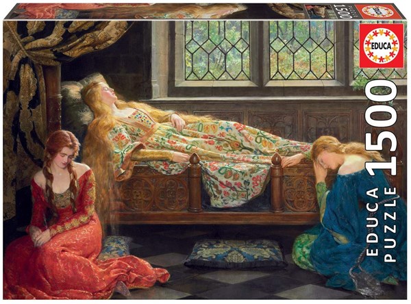 Educa (18464) - John Collier: "The Sleeping Beauty" - 1500 pezzi