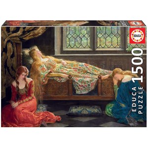 Educa (18464) - John Collier: "The Sleeping Beauty" - 1500 pezzi