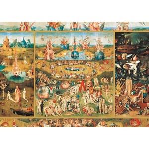 Educa (18505) - Hieronymus Bosch: "Trittico del Giardino delle delizie" - 2000 pezzi