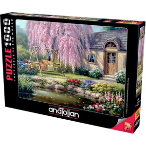 Anatolian (1089) - Sung Kim: "Cherry Blossom Cottage" - 1000 pezzi