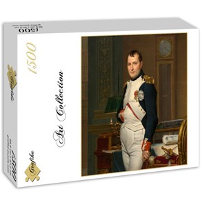 Grafika (01191) - Jacques-Louis David: "The Emperor Napoleon in his study at the Tuileries, 1812" - 1500 pezzi