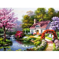 Anatolian (4556) - Sung Kim: "Spring Cottage In Full Bloom" - 1500 pezzi