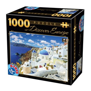 D-Toys (74874) - "Santorini" - 1000 pezzi