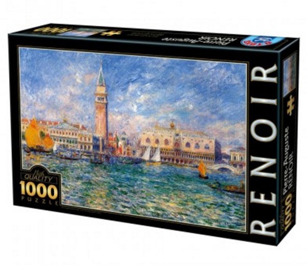 D-Toys (74911) - Pierre-Auguste Renoir: "The Doge's Palace, Venice" - 1000 pezzi