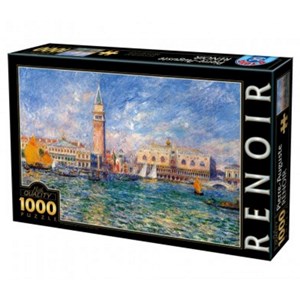 D-Toys (74911) - Pierre-Auguste Renoir: "The Doge's Palace, Venice" - 1000 pezzi
