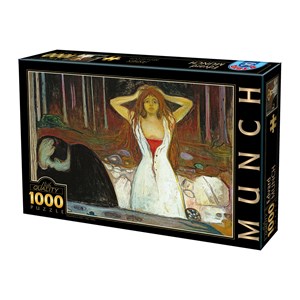 D-Toys (75109) - Edvard Munch: "Ashes" - 1000 pezzi