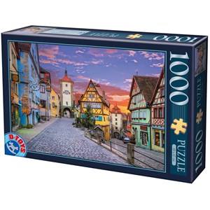 D-Toys (74737) - "Rothenburg, Germany" - 1000 pezzi