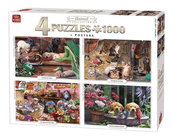 King International (55931) - "Animal Collection" - 1000 pezzi