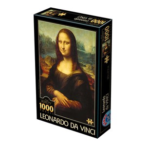 D-Toys (72689) - Leonardo Da Vinci: "Mona Lisa" - 1000 pezzi