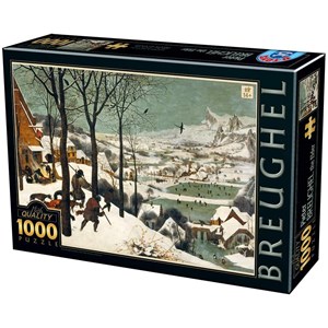 D-Toys (76878) - Pieter Brueghel the Elder: "Hunters in the Snow" - 1000 pezzi