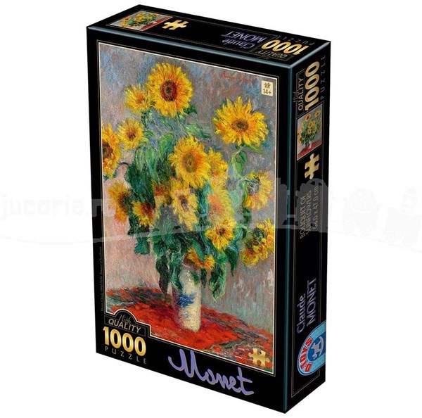 D-Toys (75864) - Claude Monet: "Bouquet of Sunflowers" - 1000 pezzi