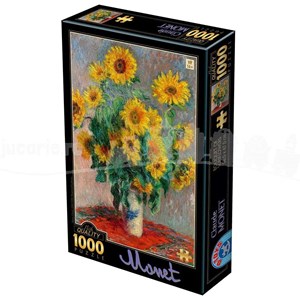 D-Toys (75864) - Claude Monet: "Bouquet of Sunflowers" - 1000 pezzi