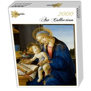 Grafika (01284) - Sandro Botticelli: "The Madonna of the Book, 1480" - 2000 pezzi