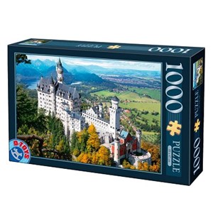 D-Toys (70654) - "Neuschwanstein Castle, Germany" - 1000 pezzi
