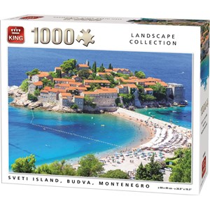 King International (55950) - "Sveti Island, Budva, Montenegro" - 1000 pezzi