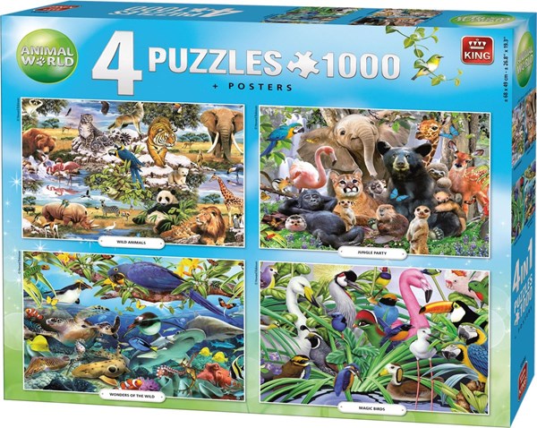 King International (55930) - "Animal World" - 1000 pezzi