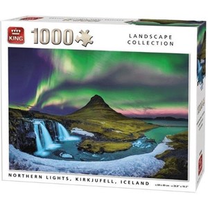 King International (55938) - "Northern Lights, Kirkjufell, Iceland" - 1000 pezzi