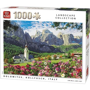 King International (55940) - "Dolomites, Kollfusch, Italy" - 1000 pezzi