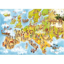 Deico (76120) - "Map of Europe" - 1000 pezzi
