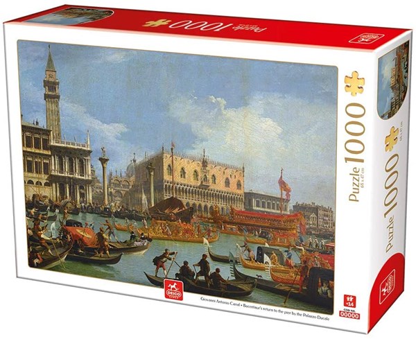 Deico (76687) - "Canaletto, Venice" - 1000 pezzi