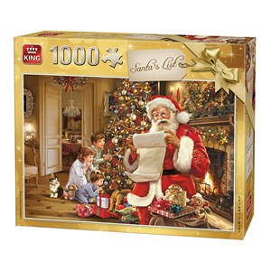 King International (05767) - "Christmas Santa List" - 1000 pezzi