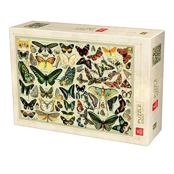 Deico (76786) - "Encyclopedia Butterflies" - 1000 pezzi
