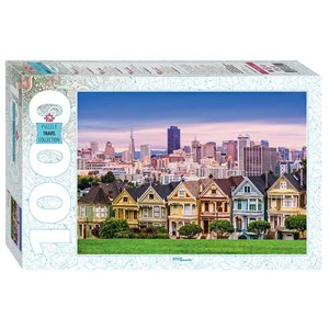 Step Puzzle (79141) - "The Painted Ladies of San Francisco" - 1000 pezzi