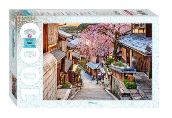 Step Puzzle (79146) - "Kyoto Street, Japan" - 1000 pezzi