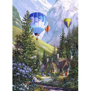 Eurographics (6000-0630) - Douglas Laird: "Soaring with the Eagles" - 1000 pezzi
