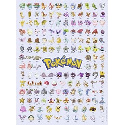 Ravensburger (14781) - "Pokémon, Pokédex First Generation" - 500 pezzi