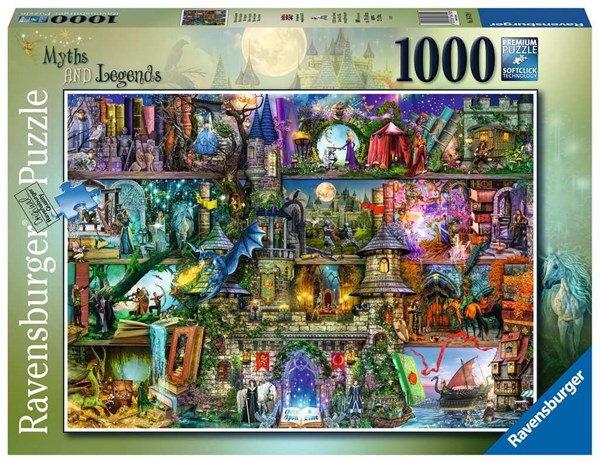 Ravensburger (16479) - "Myths and Legends" - 1000 pezzi