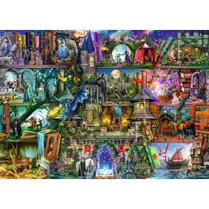 Ravensburger (16479) - "Myths and Legends" - 1000 pezzi