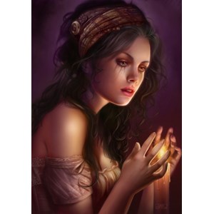 Grafika (00952) - Cris Ortega: "When the Light faces off" - 1000 pezzi