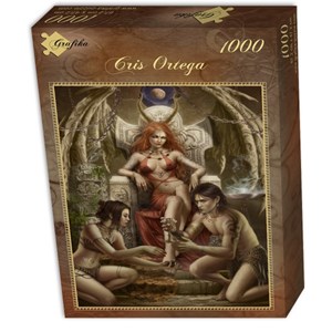 Grafika (00984) - Cris Ortega: "The last Throne of the Moon" - 1000 pezzi