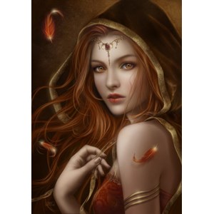 Grafika (00988) - Cris Ortega: "Red Path of Eternity" - 1000 pezzi