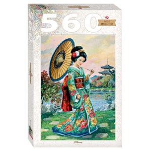 Step Puzzle (78109) - "Japanese Woman" - 560 pezzi