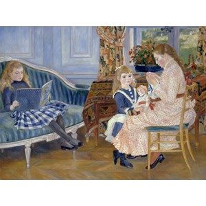 Grafika (00747) - Pierre-Auguste Renoir: "Children's Afternoon at Wargemont, 1884" - 2000 pezzi